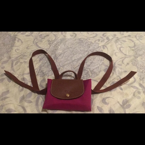 ๐ฅ ๐ฅ SOLD ๐ฅ ๐ฅ Longchamp fuchsia backpack ๐ - Picture 7 of 8